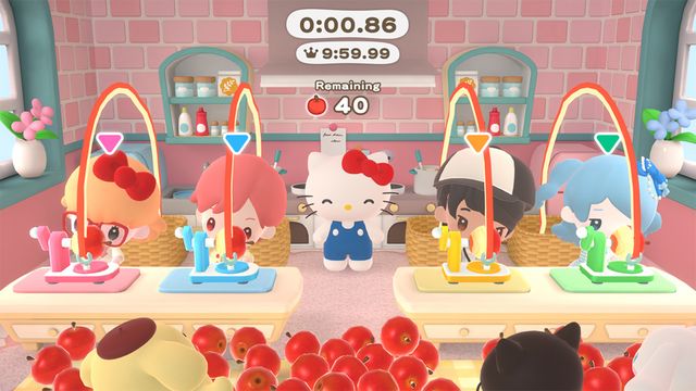 Hello Kitty Party Land Mini-Games List screenshot