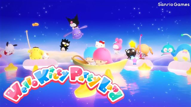 Characters and Partners in Party Land screenshot